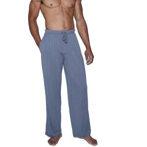 NEW WOOD luxe cashmere blend lounge pant in pewter
